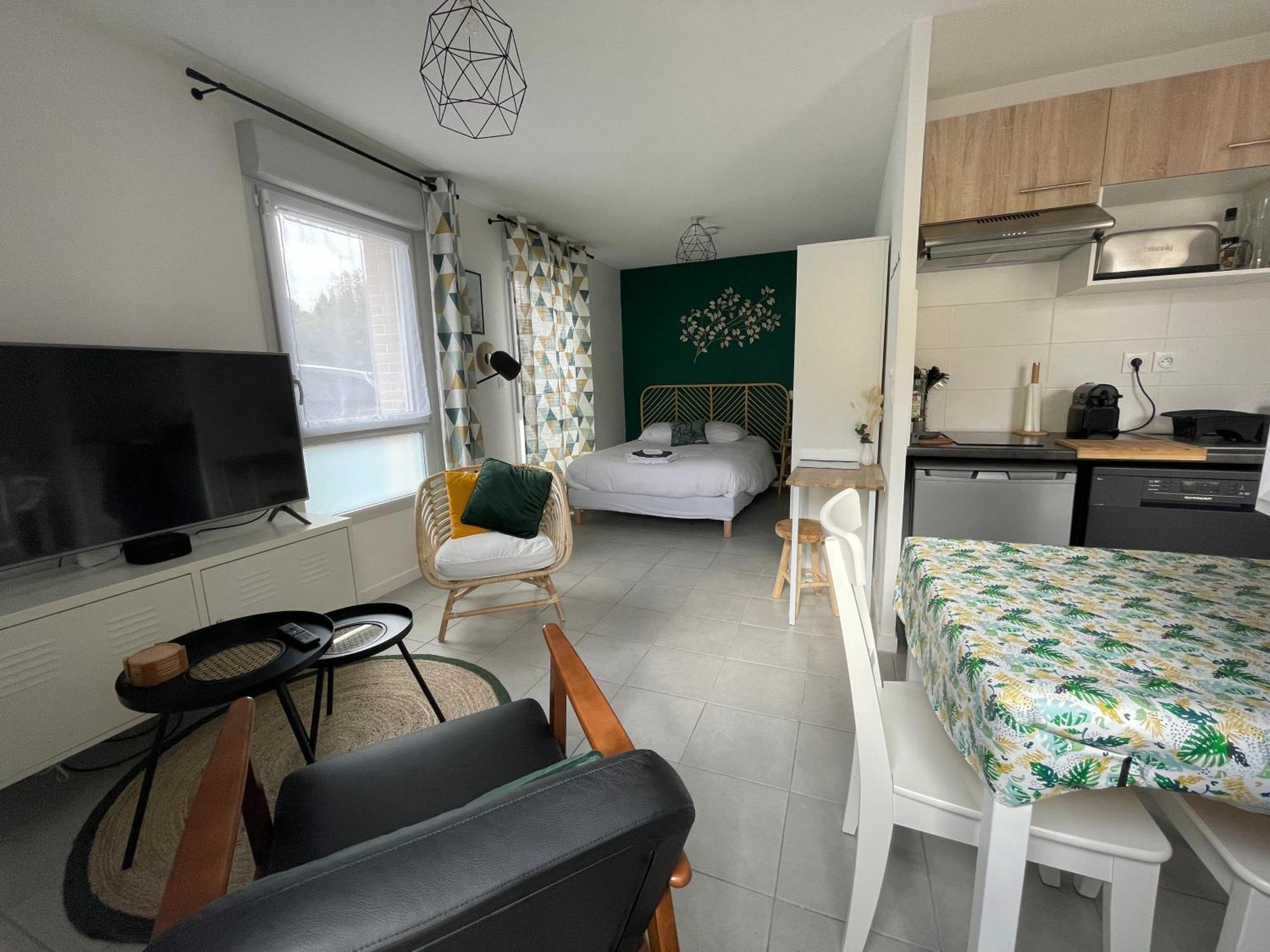 Апартаменты Minimes, Studio Cosy Tout Confort, Wifi, Parking Тулуза Экстерьер фото