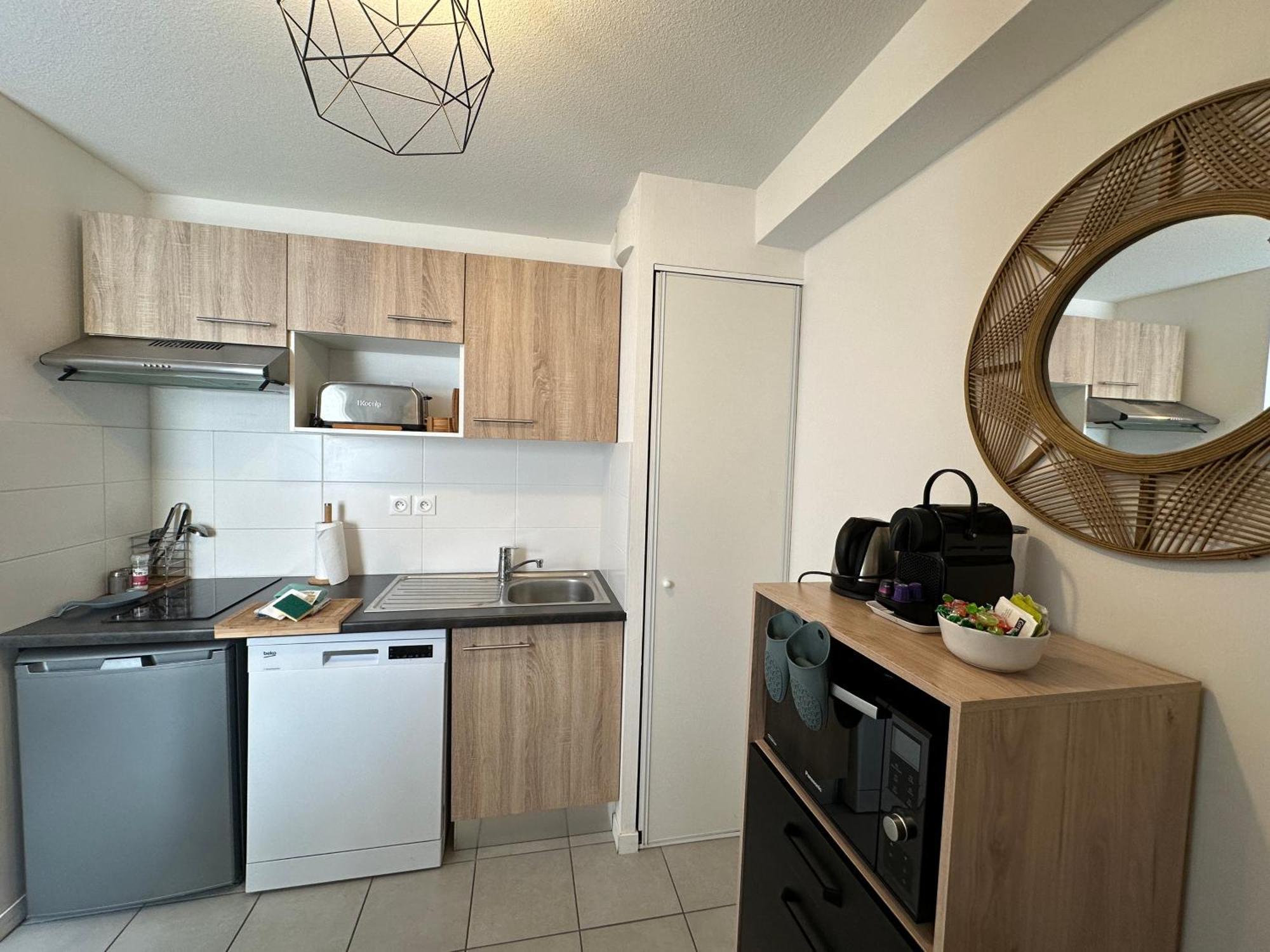 Апартаменты Minimes, Studio Cosy Tout Confort, Wifi, Parking Тулуза Экстерьер фото